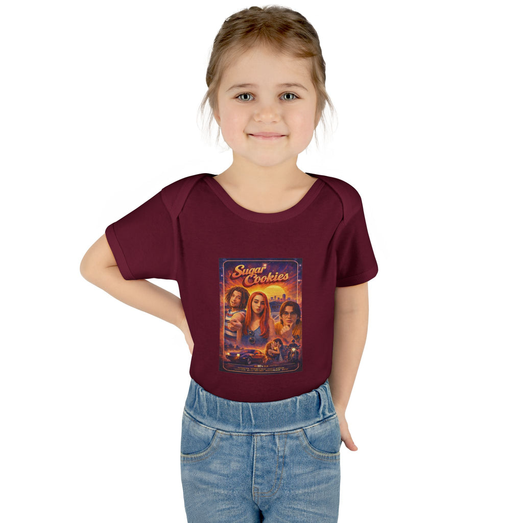 Infant Bodysuit — 'Sugar Cookies' Retro Movie Poster Baby Onesie