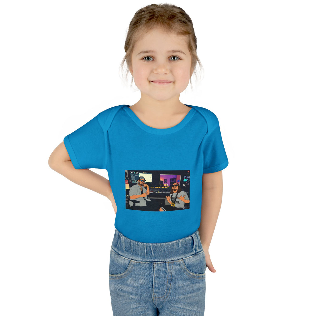 Music Studio Photo — Infant Rib One-Piece