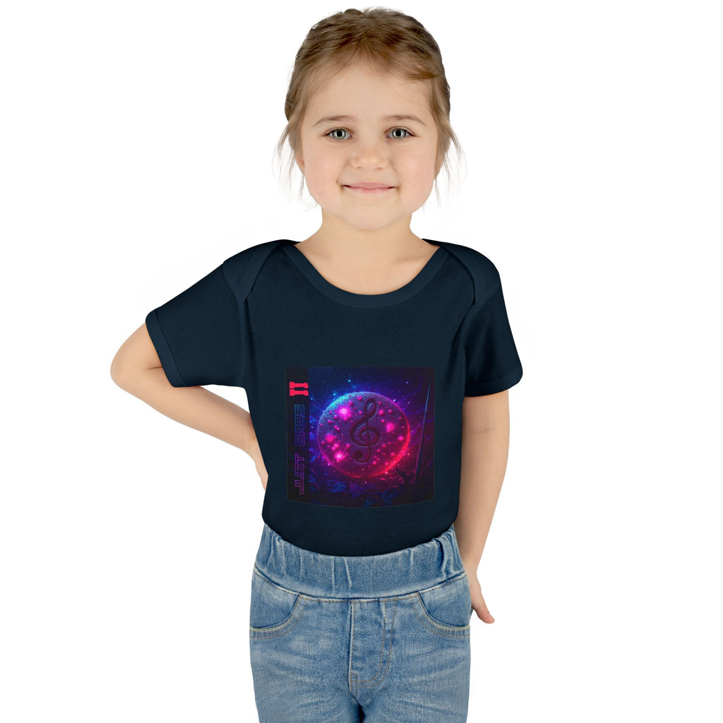 Neon Cosmic Cookie jb2 — Infant Rib Onesie