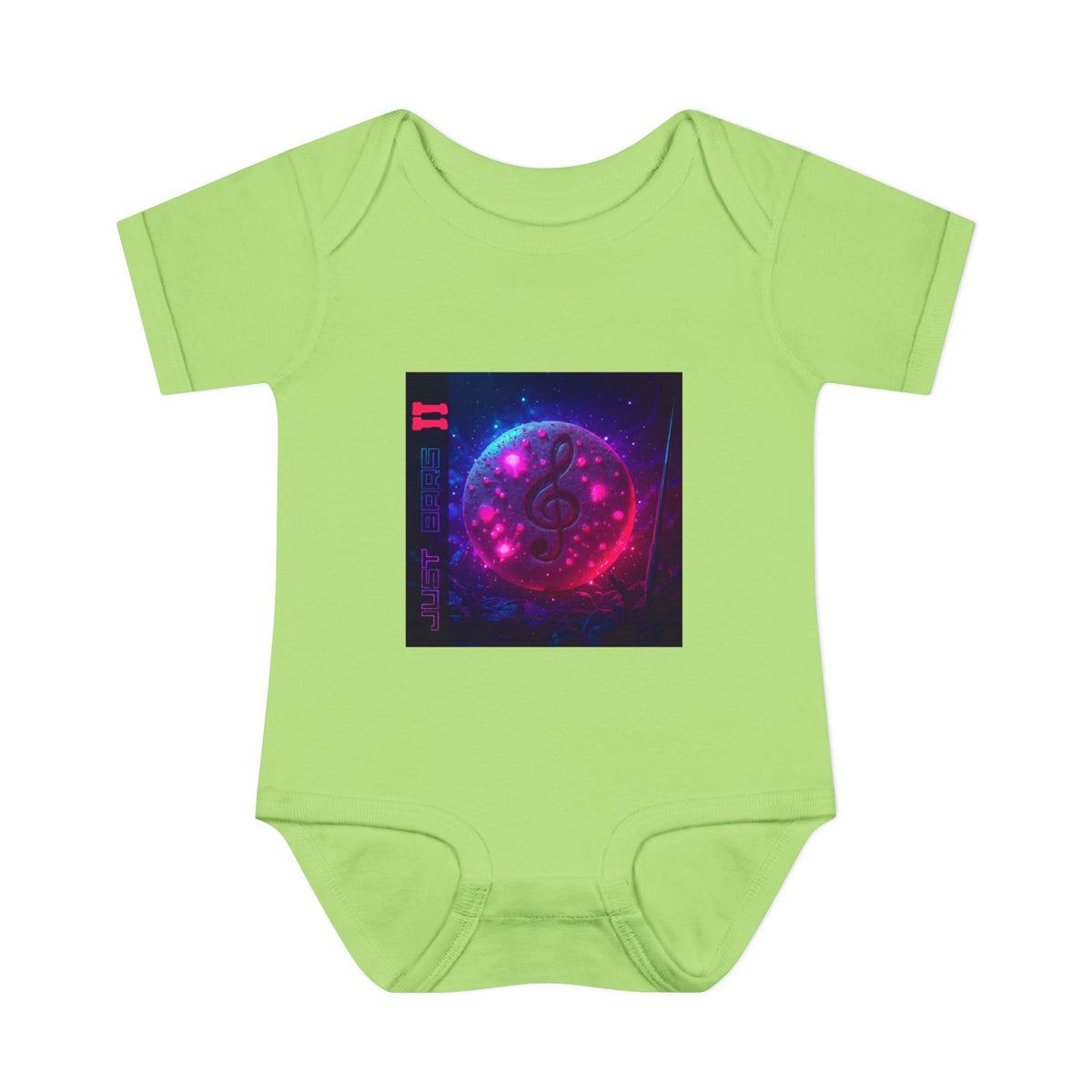 Neon Cosmic Cookie jb2 — Infant Rib Onesie
