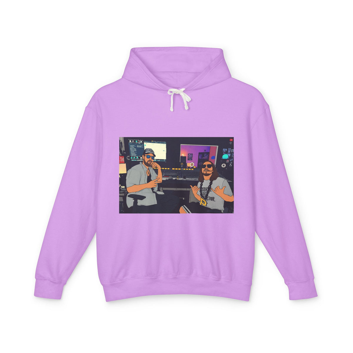 Studio - Ft El Brosco The Don & NoisyBoii Retro Movie Poster - Hoddie