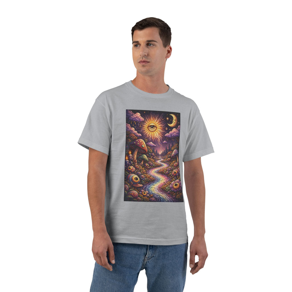 5x Psychedelic Sun & Moon T- shirt