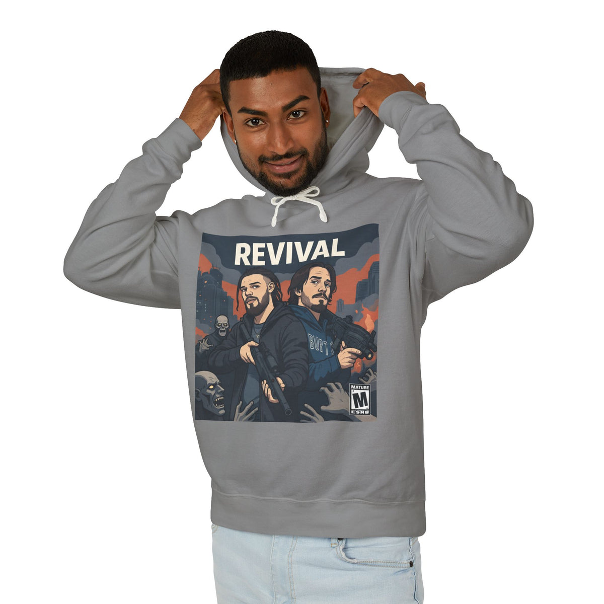Revival - Ft El Brosco The Don & NoisyBoii Retro Movie Poster - Hoddie
