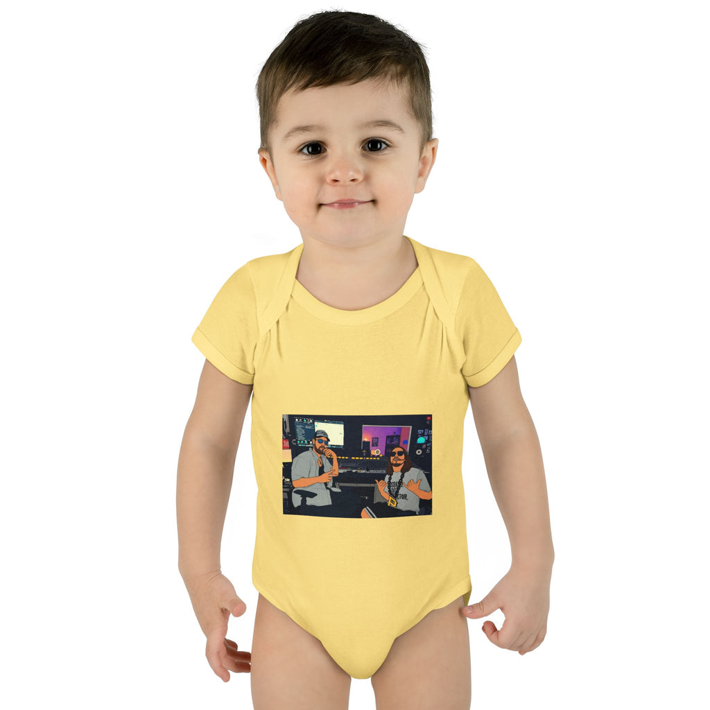 Music Studio Photo — Infant Rib One-Piece