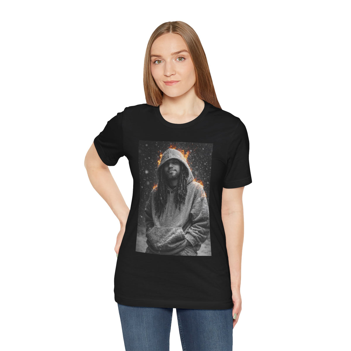 Hooded Portrait Tee — Ft. NoisyBoii