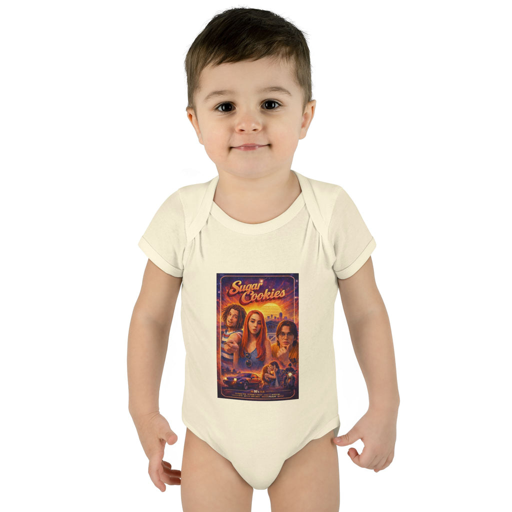 Infant Bodysuit — 'Sugar Cookies' Retro Movie Poster Baby Onesie