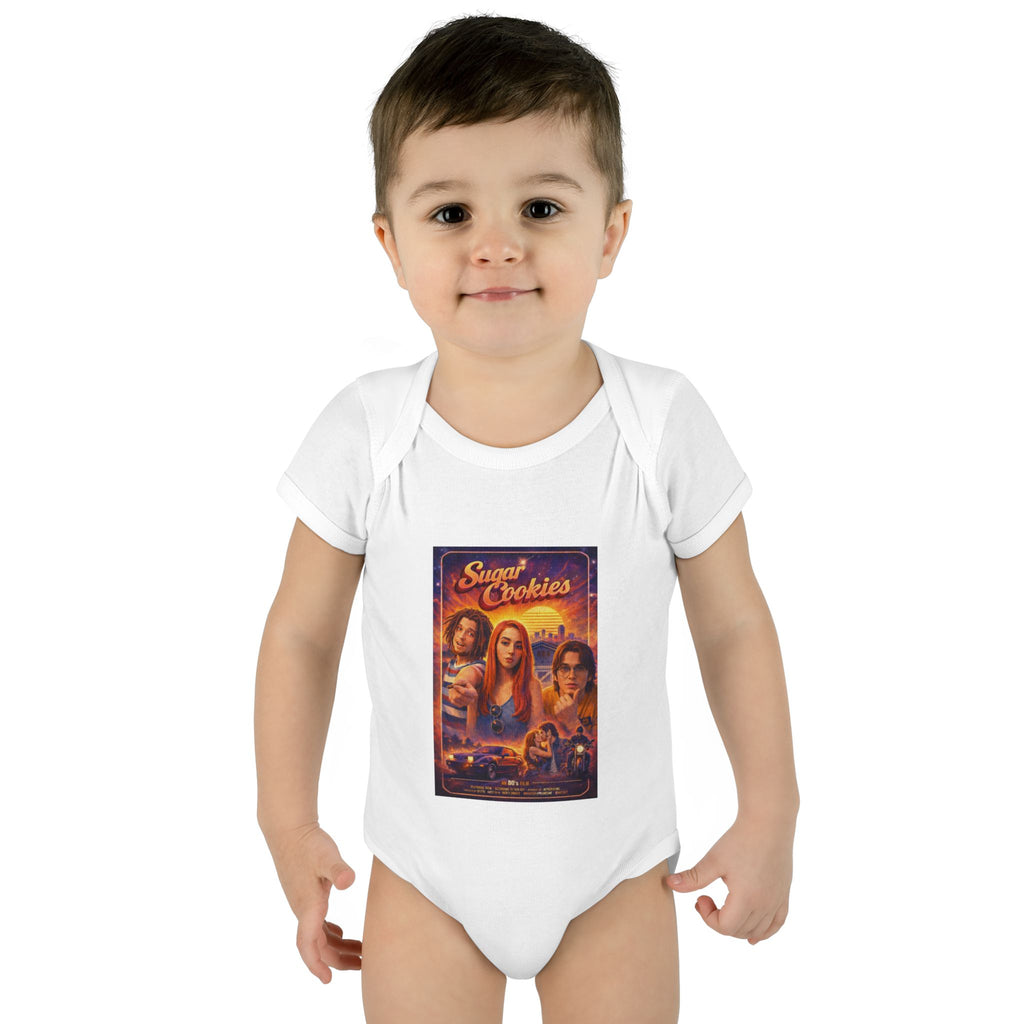 Infant Bodysuit — 'Sugar Cookies' Retro Movie Poster Baby Onesie