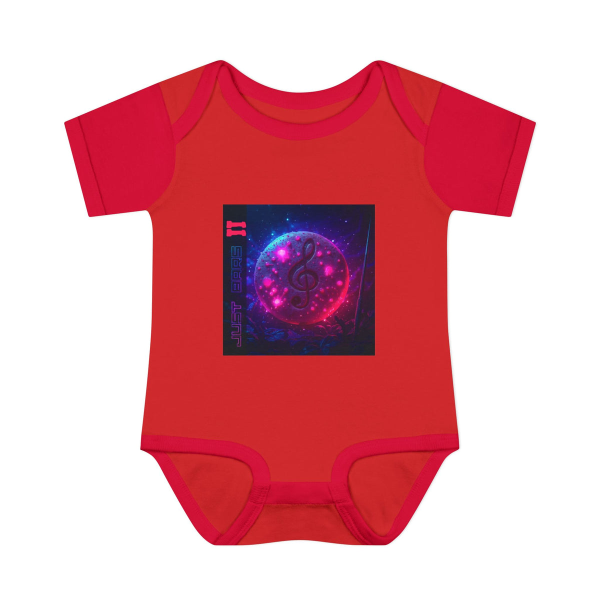 Neon Cosmic Cookie jb2 — Infant Rib Onesie