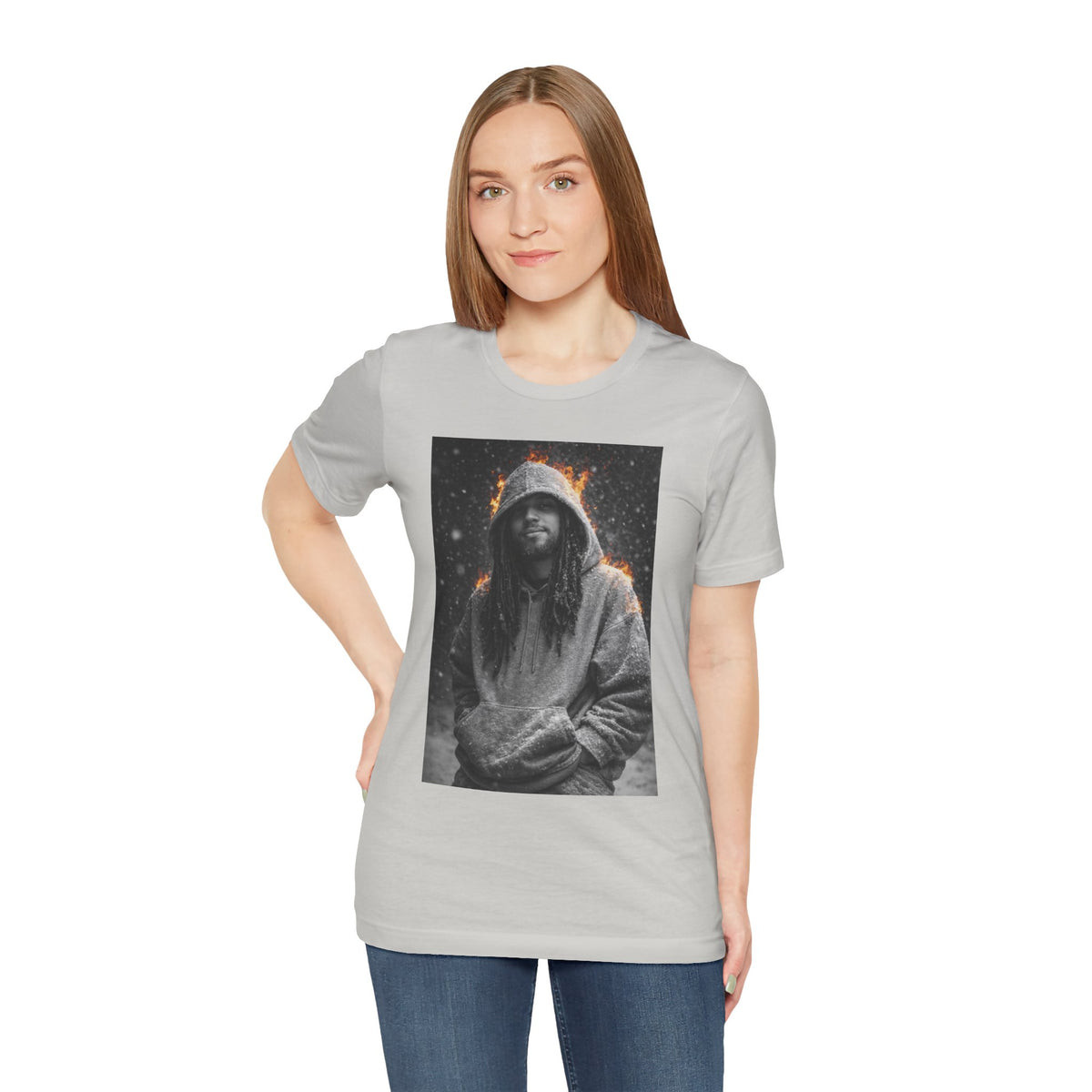 Hooded Portrait Tee — Ft. NoisyBoii