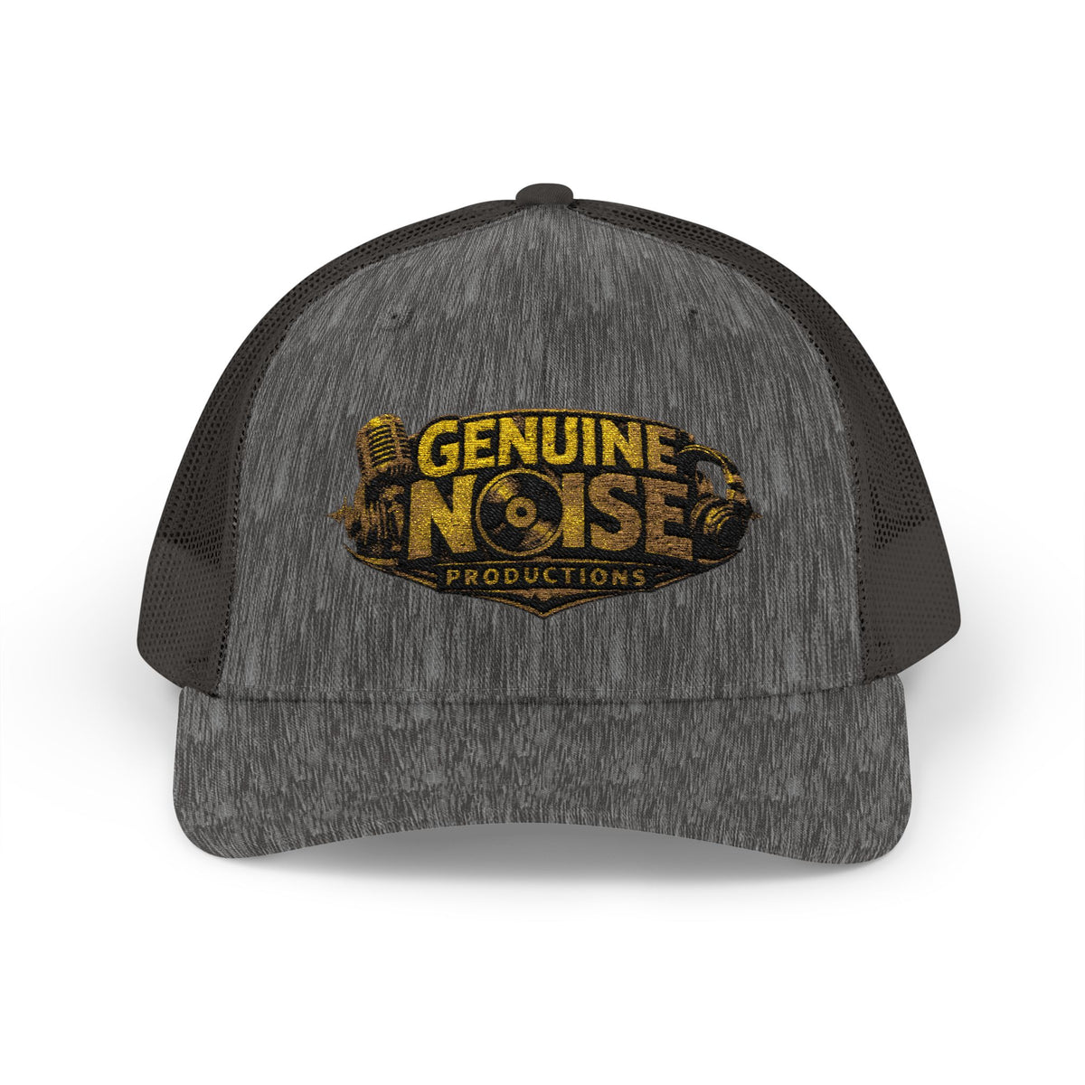 Trucker Cap - "Genuine Noise Productions" Retro Logo Mesh Snapback