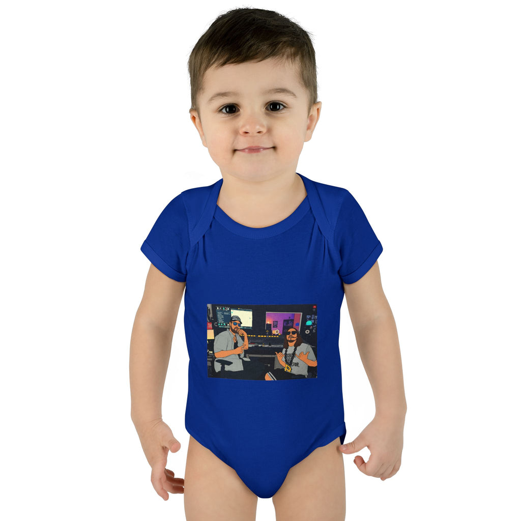 Music Studio Photo — Infant Rib One-Piece