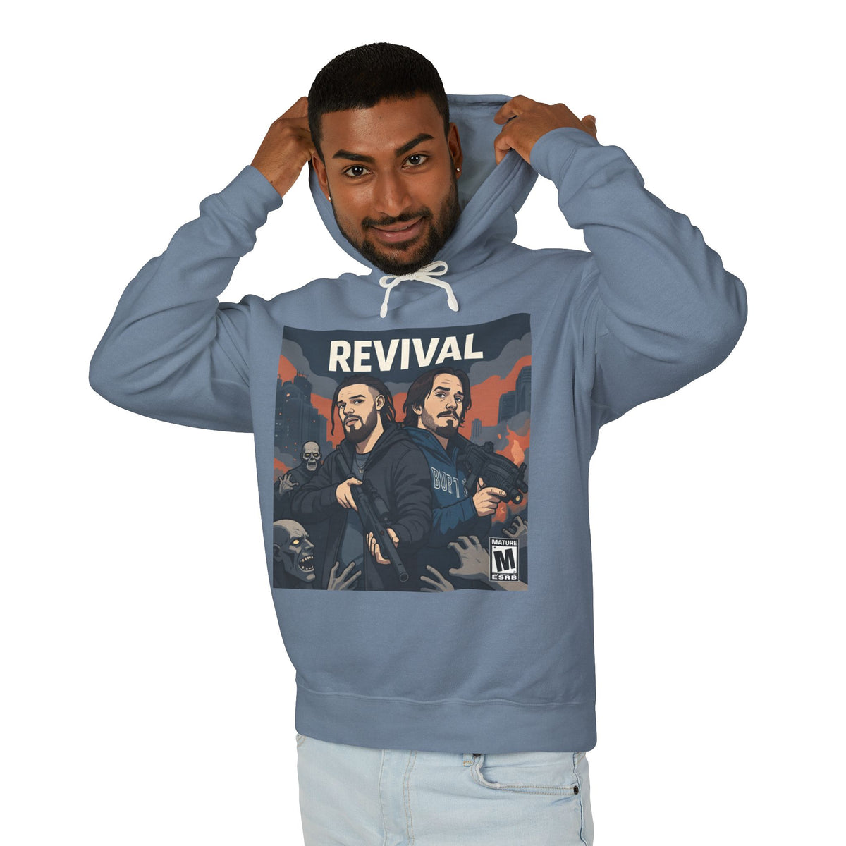 Revival - Ft El Brosco The Don & NoisyBoii Retro Movie Poster - Hoddie