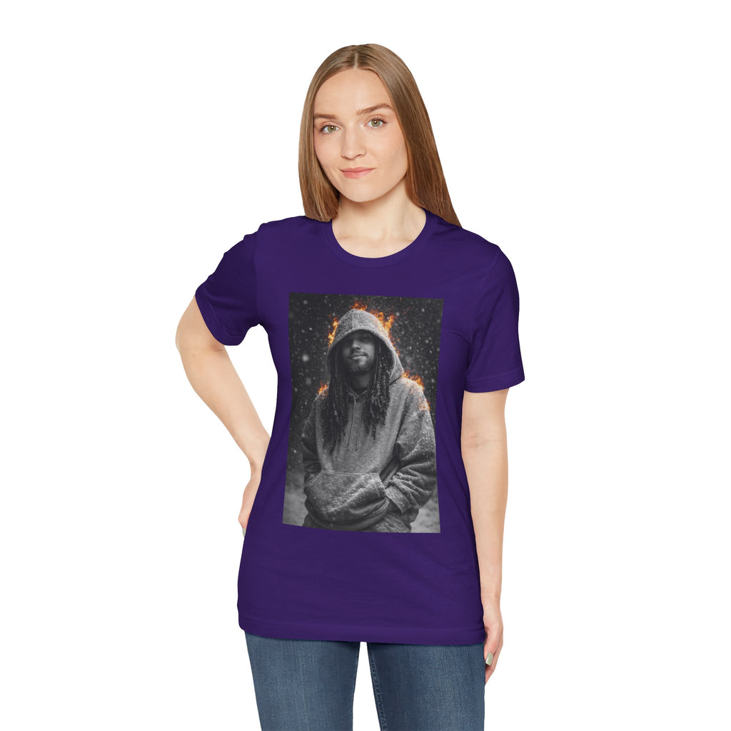Hooded Portrait Tee — Ft. NoisyBoii