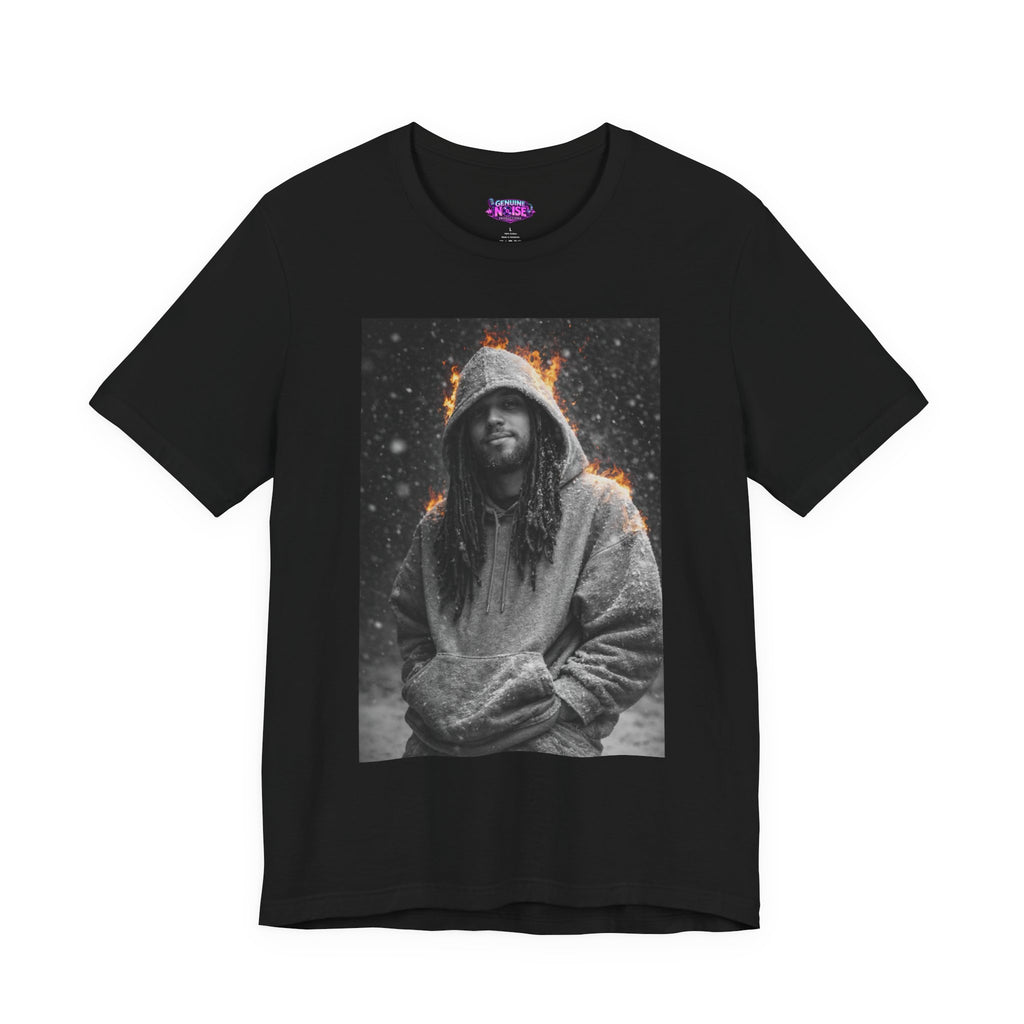 Hooded Portrait Tee — Ft. NoisyBoii