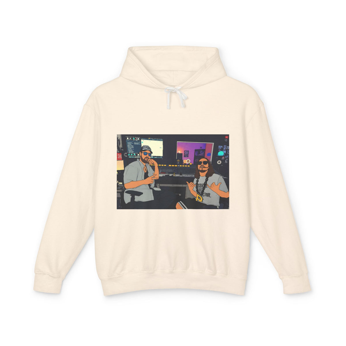 Studio - Ft El Brosco The Don & NoisyBoii Retro Movie Poster - Hoddie