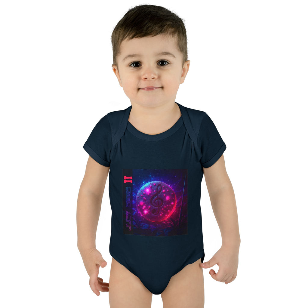 Neon Cosmic Cookie jb2 — Infant Rib Onesie