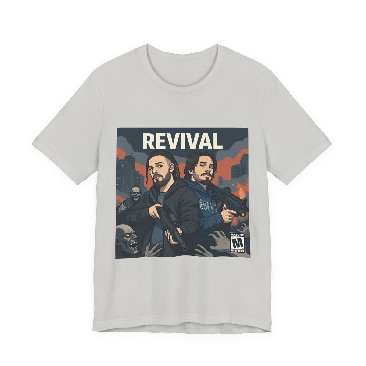 Revival- Ft El Brosco The Don & NoisyBoii Retro Movie Poster - T-Shirt