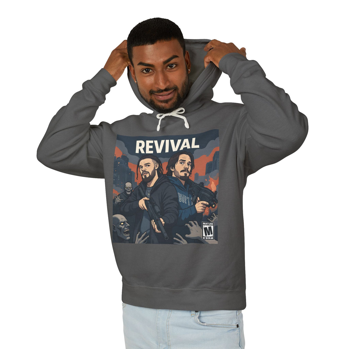 Revival - Ft El Brosco The Don & NoisyBoii Retro Movie Poster - Hoddie