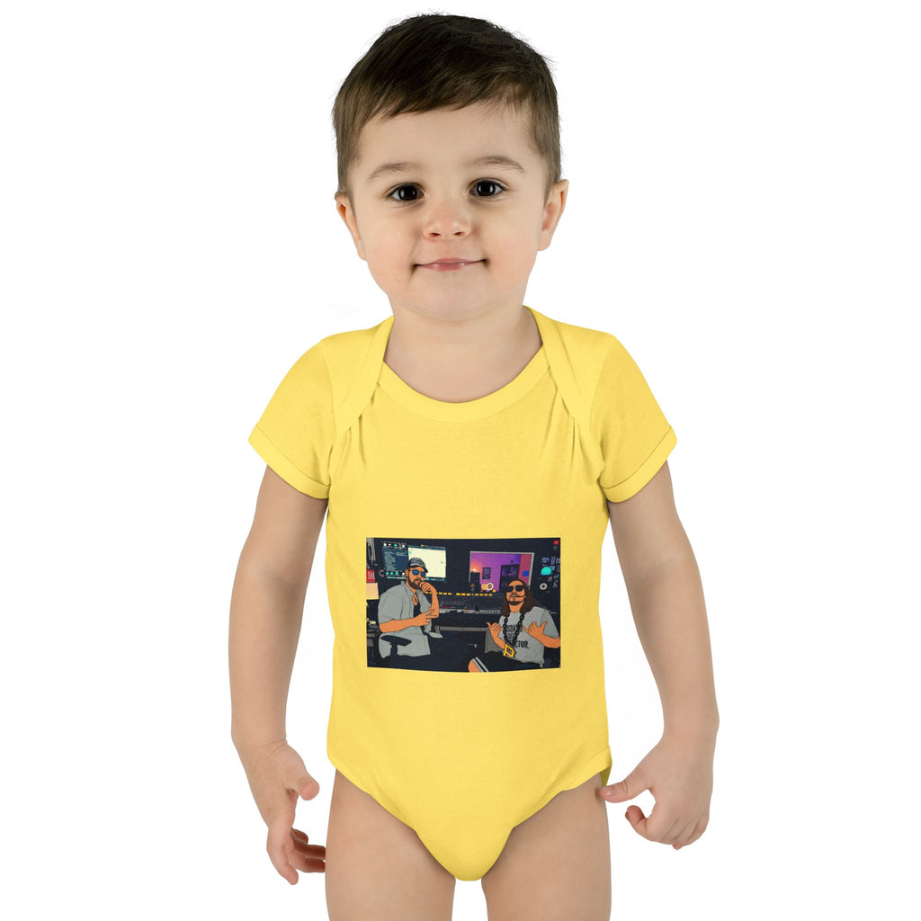 Music Studio Photo — Infant Rib One-Piece