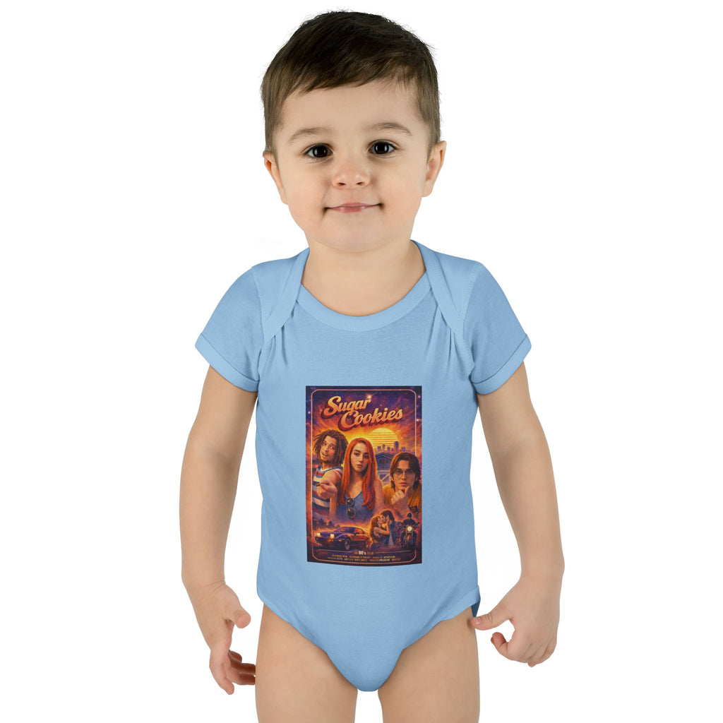 Infant Bodysuit — 'Sugar Cookies' Retro Movie Poster Baby Onesie