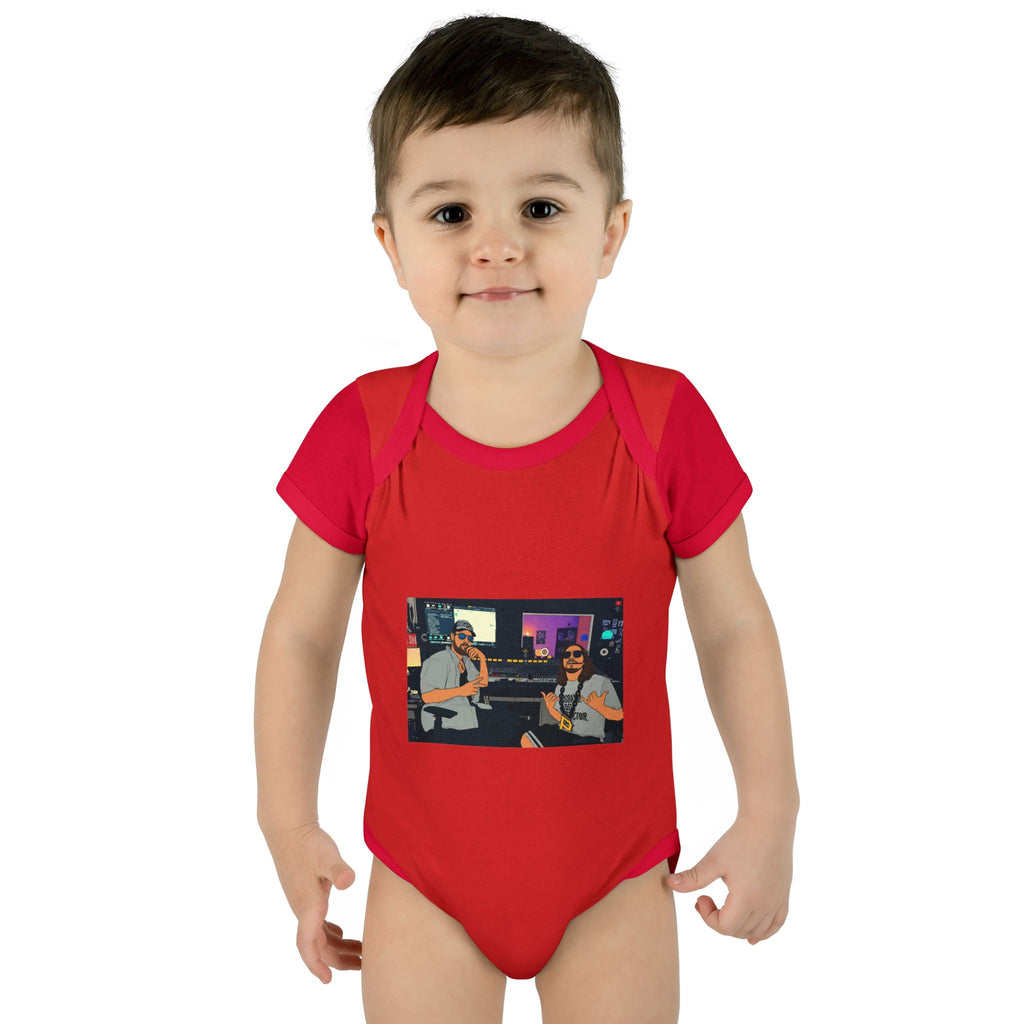 Music Studio Photo — Infant Rib One-Piece