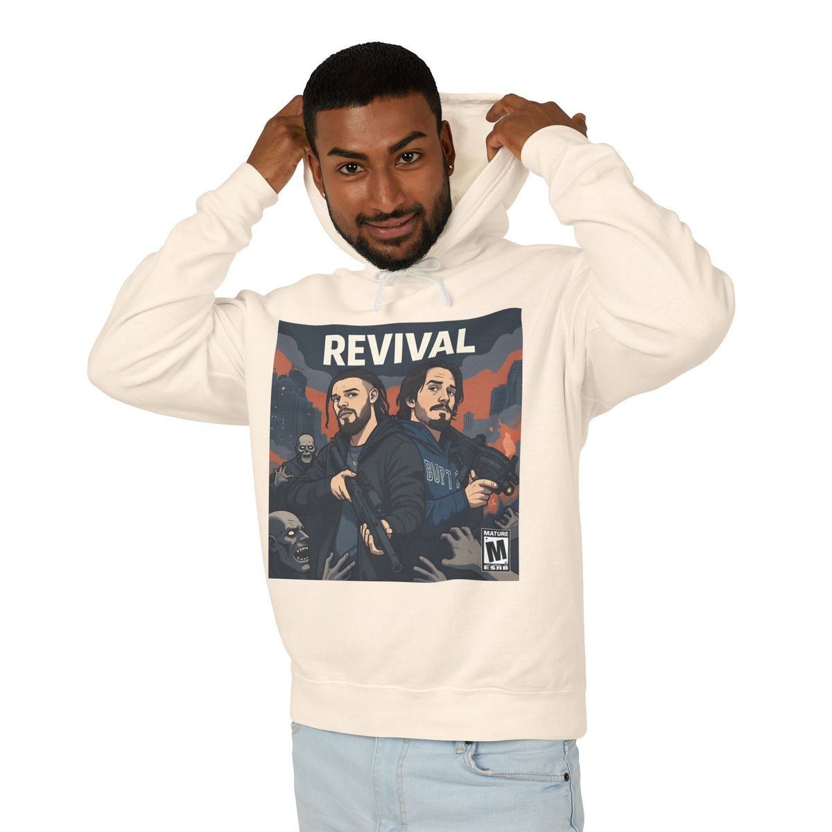 Revival - Ft El Brosco The Don & NoisyBoii Retro Movie Poster - Hoddie