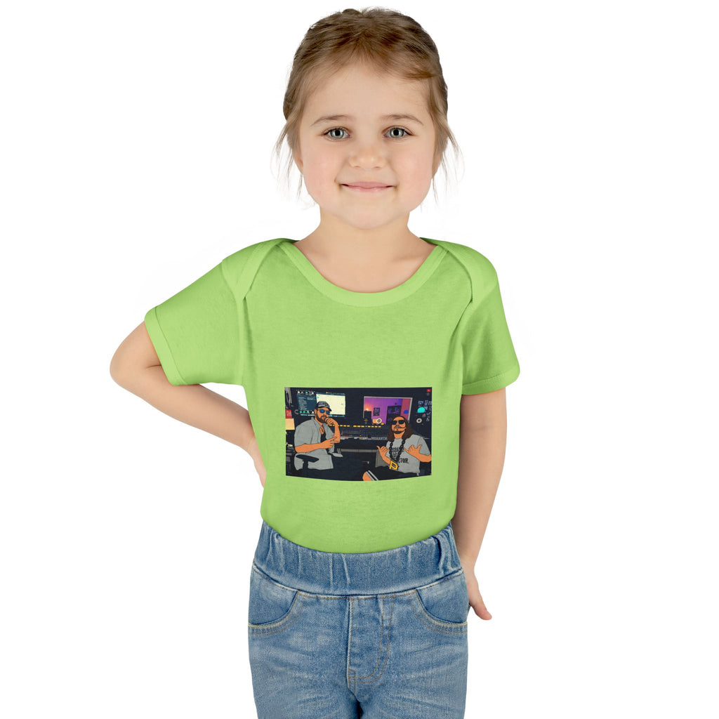 Music Studio Photo — Infant Rib One-Piece