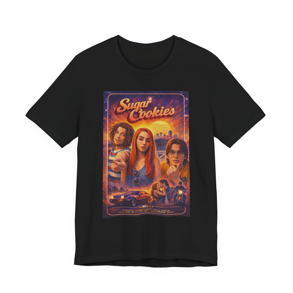 Sugar Cookies Ft El Brosco The Don & NoisyBoii Retro Movie Poster T-Shirt