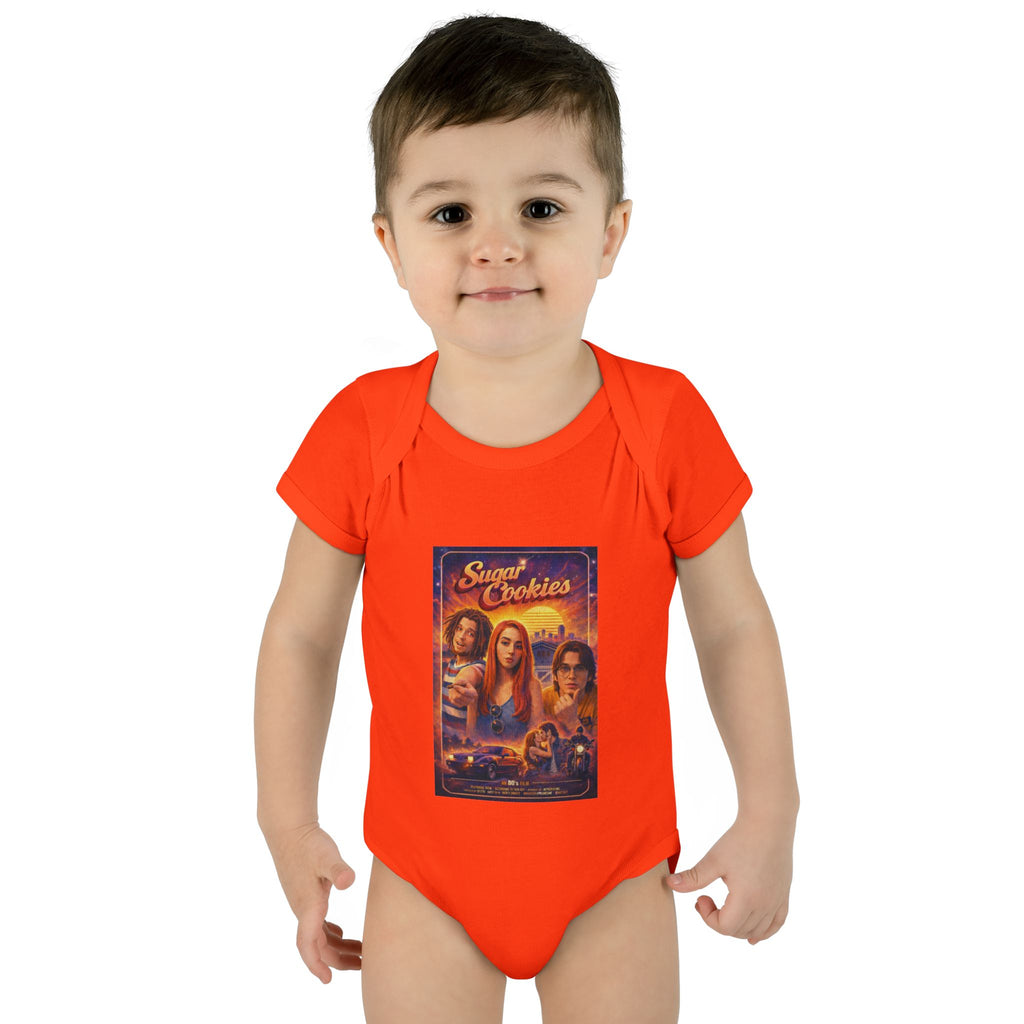 Infant Bodysuit — 'Sugar Cookies' Retro Movie Poster Baby Onesie