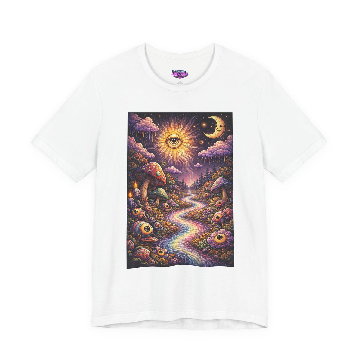 Psychedelic Sun & Moon Hoodie