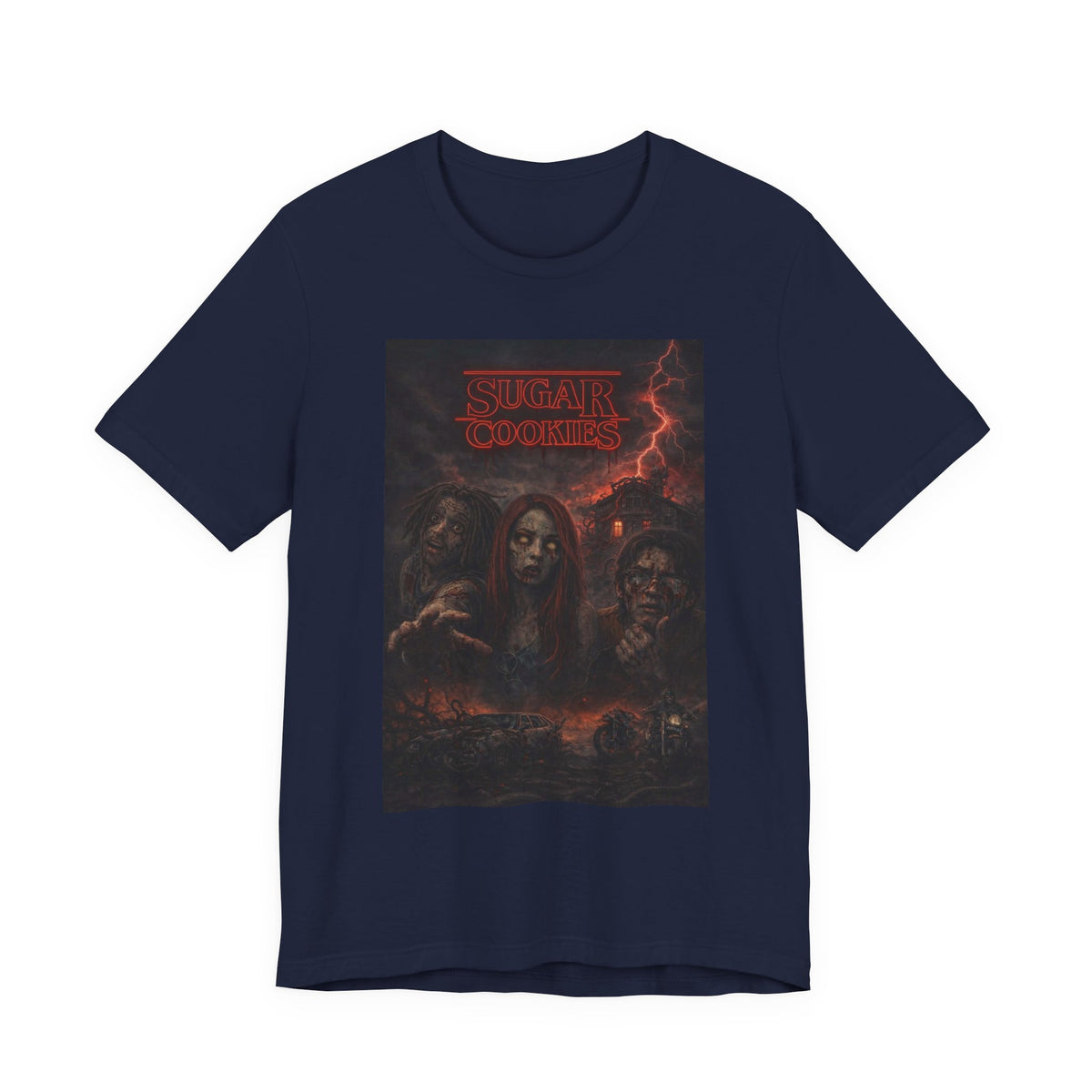 Sugar Cookies Zombie Edition - Ft El Brosco The Don & NoisyBoii Retro Movie Poster T-Shirt