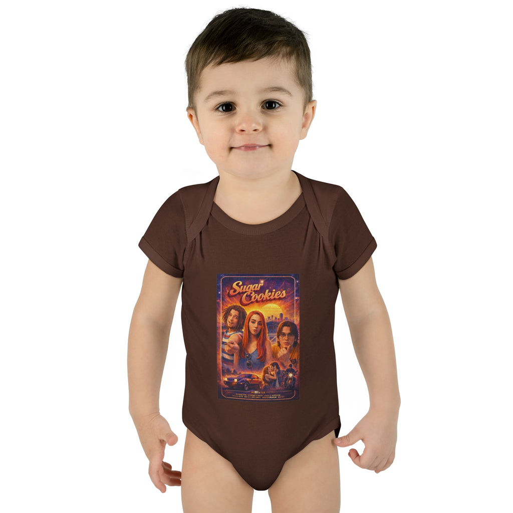 Infant Bodysuit — 'Sugar Cookies' Retro Movie Poster Baby Onesie