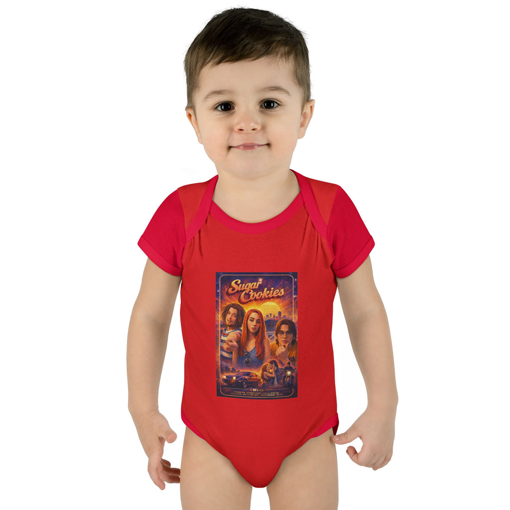 Infant Bodysuit — 'Sugar Cookies' Retro Movie Poster Baby Onesie