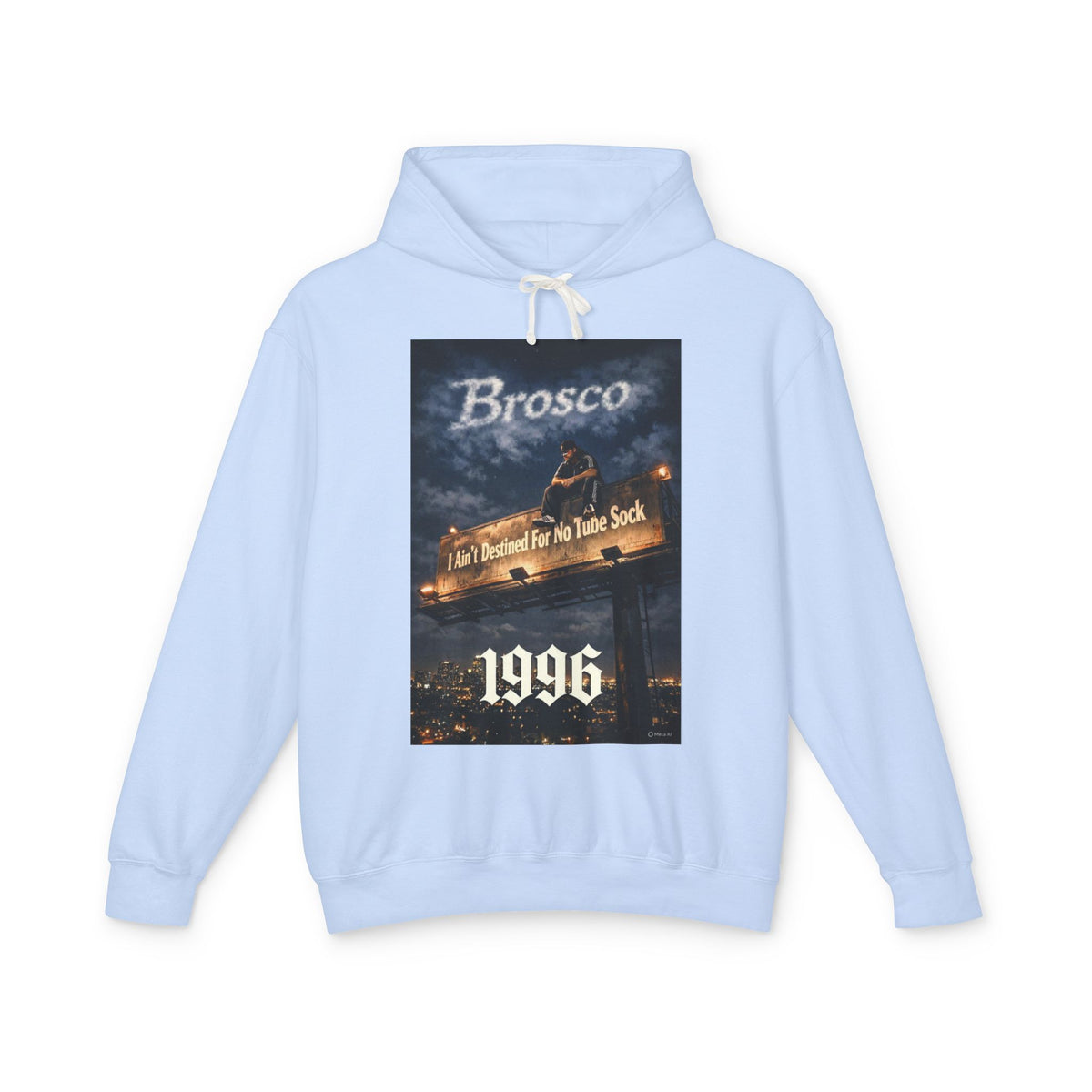Brosco 1996 Vintage Bridge Graphic Hoodie