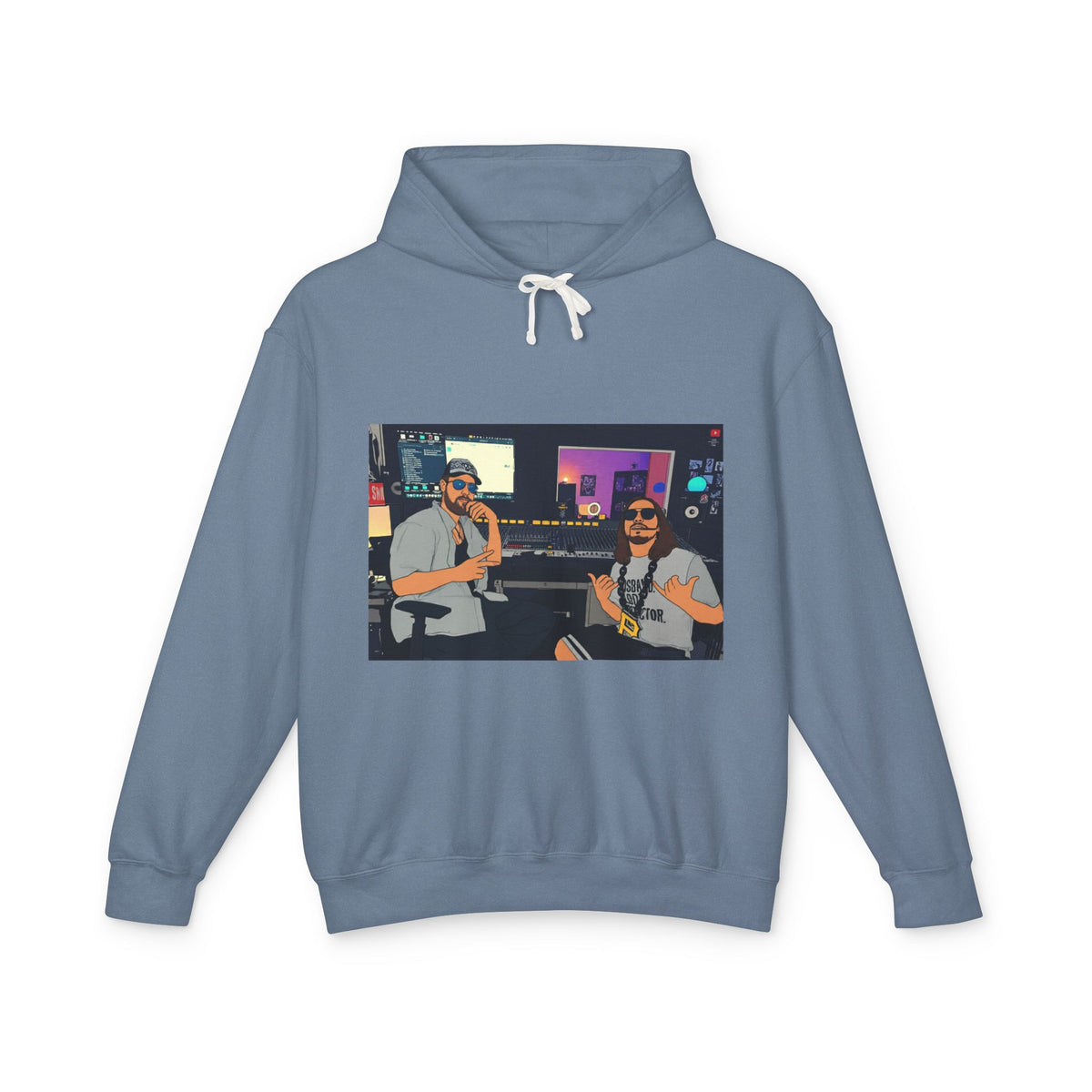 Studio - Ft El Brosco The Don & NoisyBoii Retro Movie Poster - Hoddie