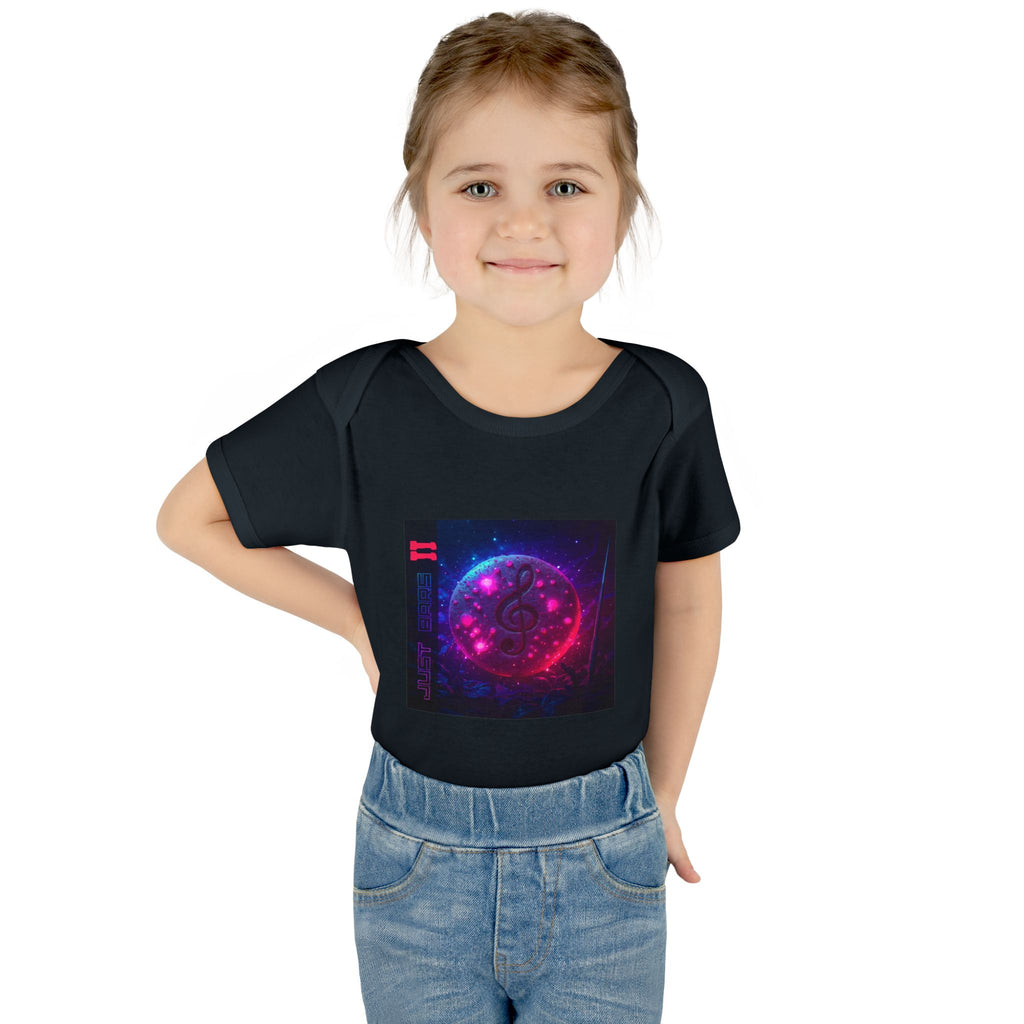 Neon Cosmic Cookie jb2 — Infant Rib Onesie
