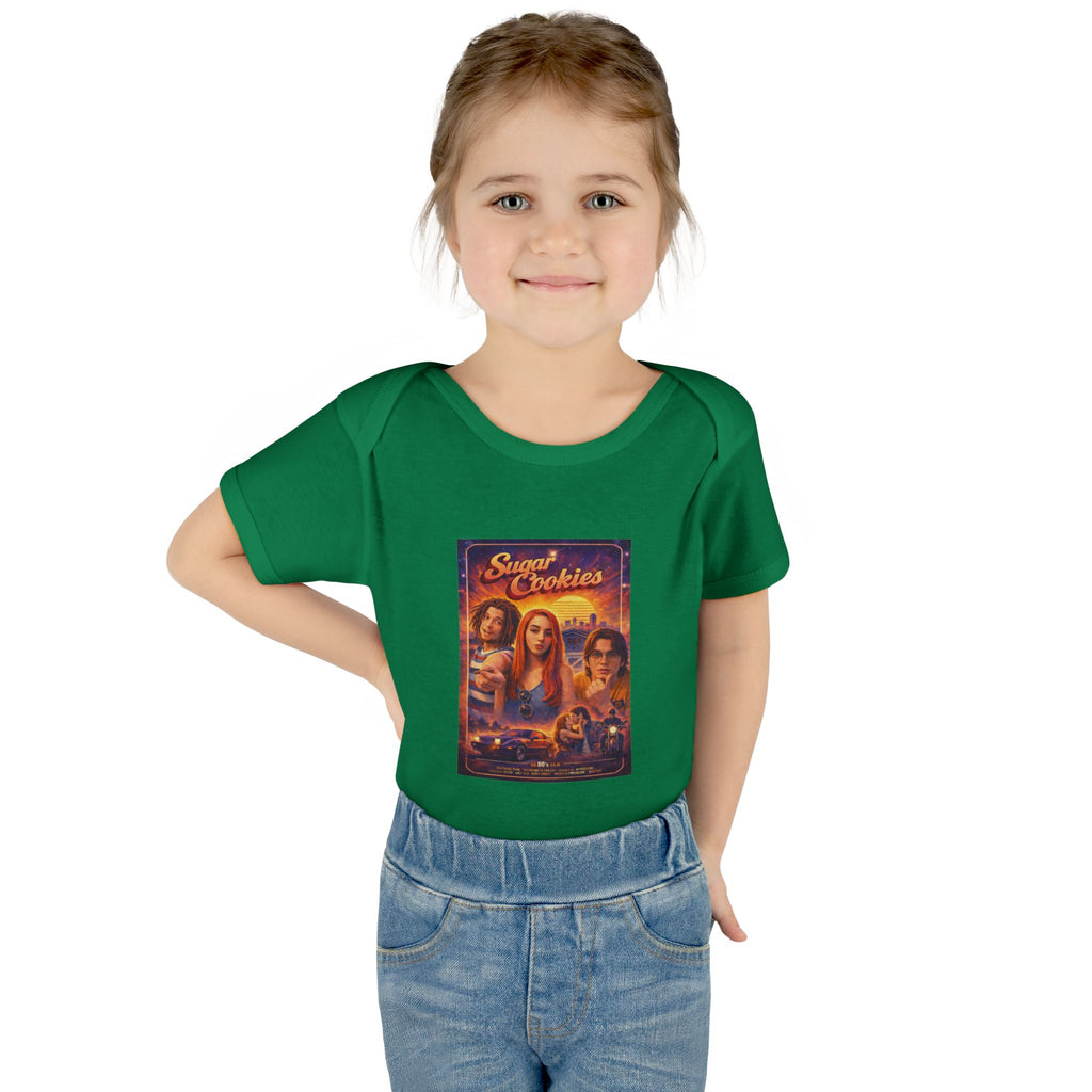 Infant Bodysuit — 'Sugar Cookies' Retro Movie Poster Baby Onesie