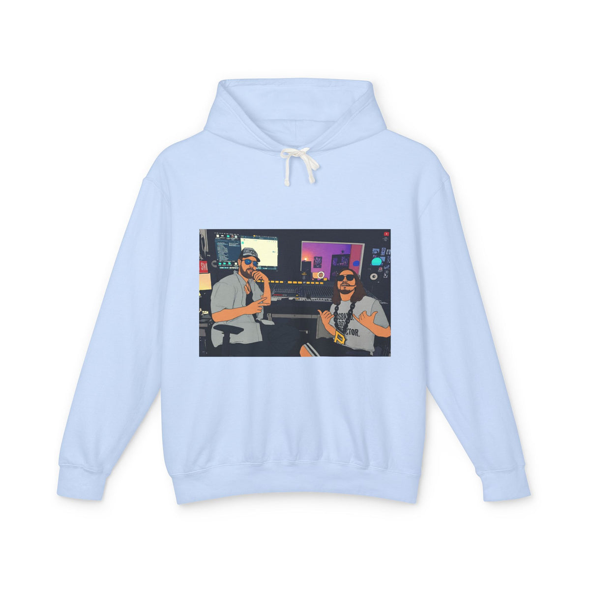 Studio - Ft El Brosco The Don & NoisyBoii Retro Movie Poster - Hoddie
