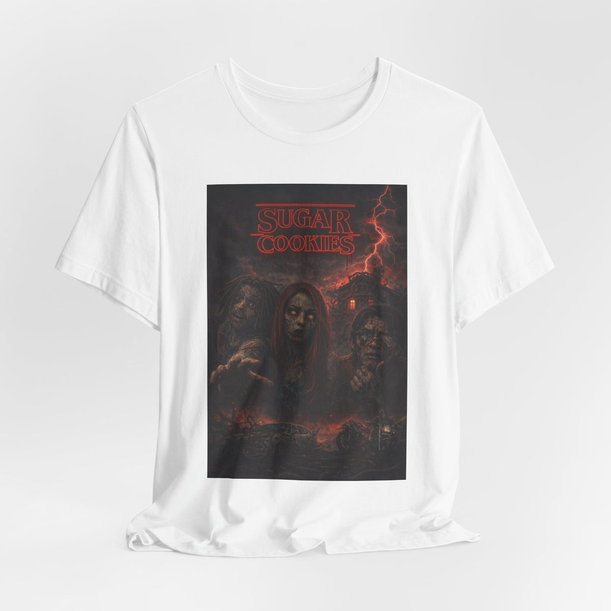 Sugar Cookies Zombie Edition - Ft El Brosco The Don & NoisyBoii Retro Movie Poster T-Shirt