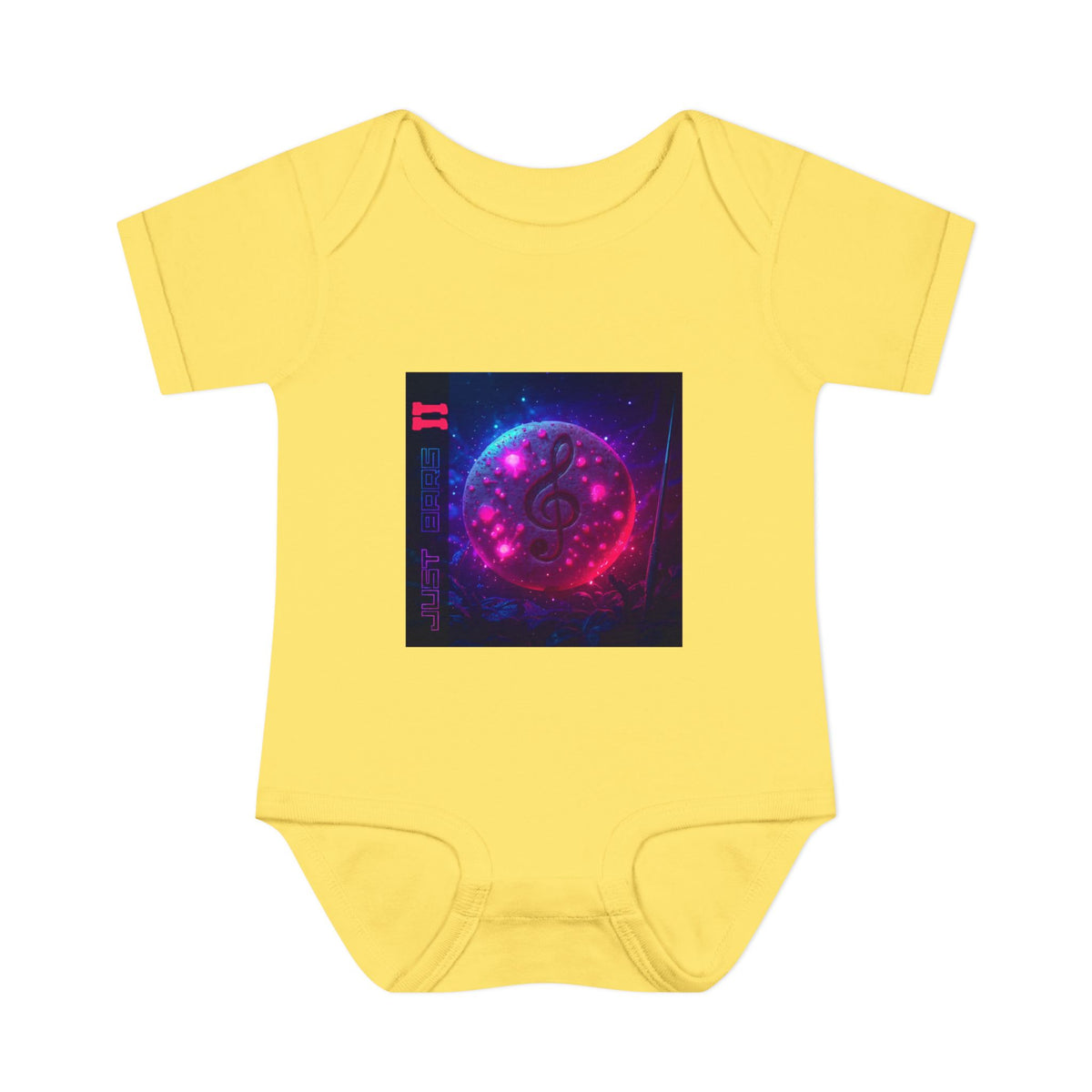 Neon Cosmic Cookie jb2 — Infant Rib Onesie