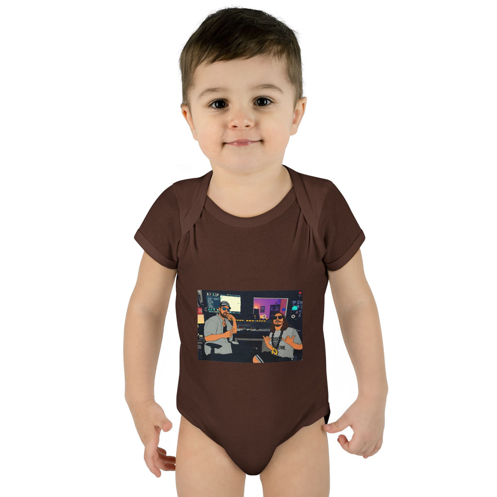 Music Studio Photo — Infant Rib One-Piece