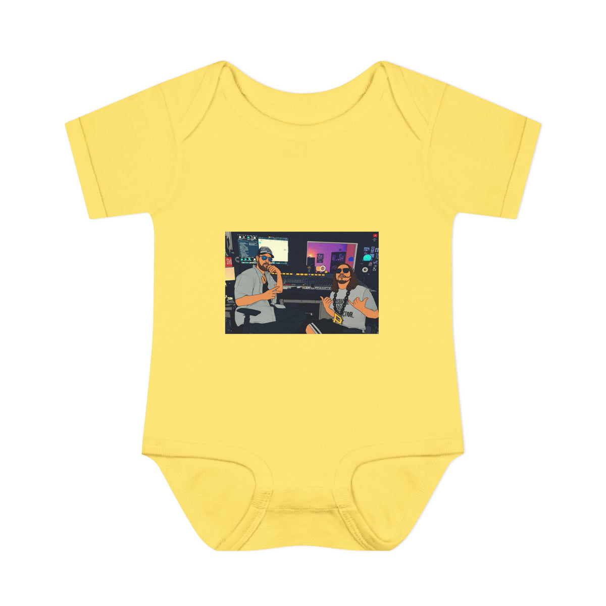 Music Studio Photo — Infant Rib One-Piece