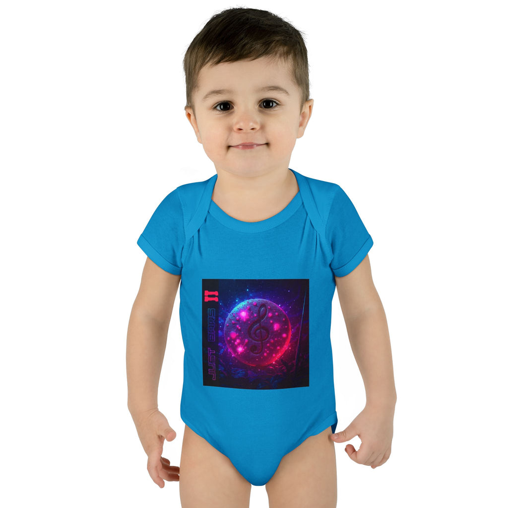 Neon Cosmic Cookie jb2 — Infant Rib Onesie