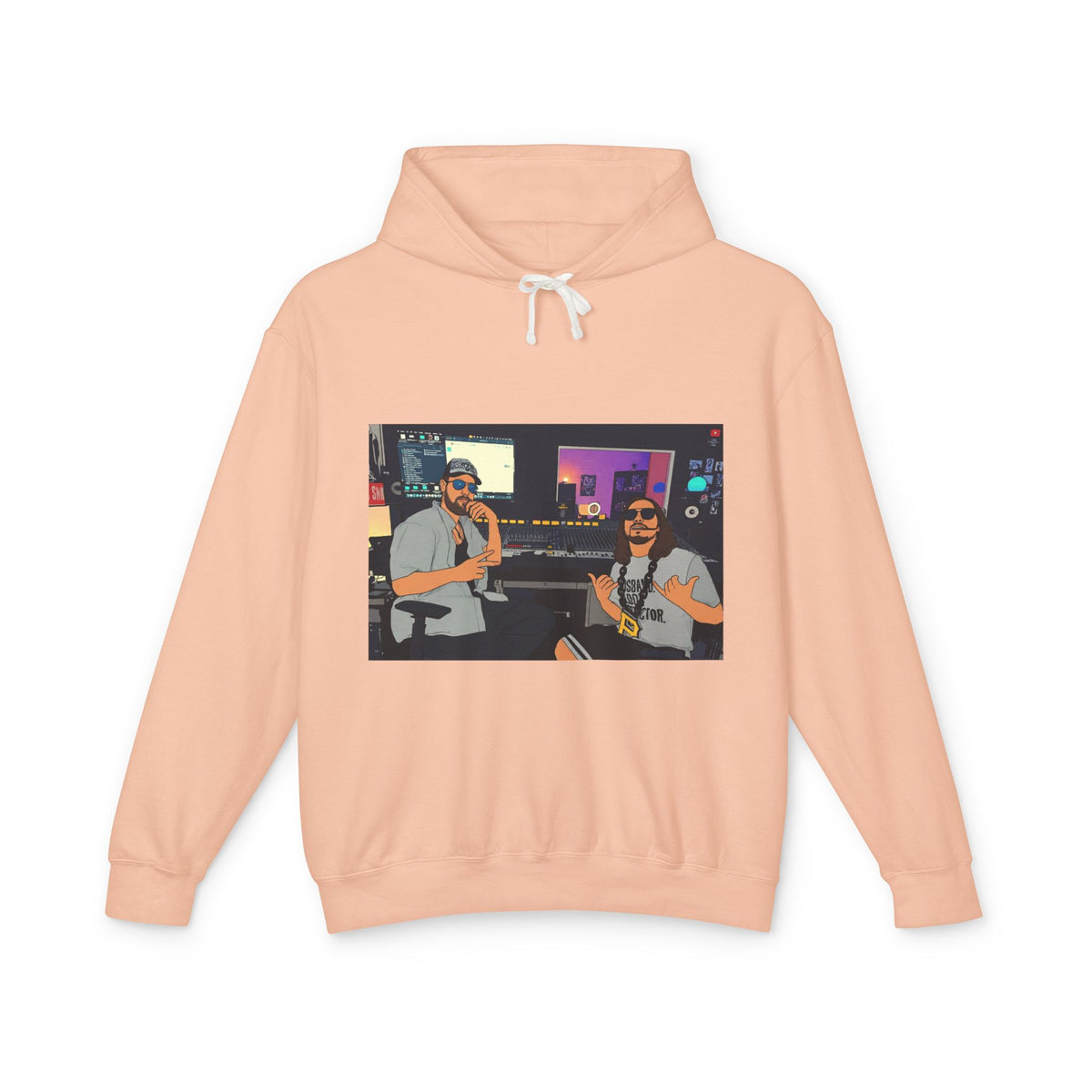 Studio - Ft El Brosco The Don & NoisyBoii Retro Movie Poster - Hoddie