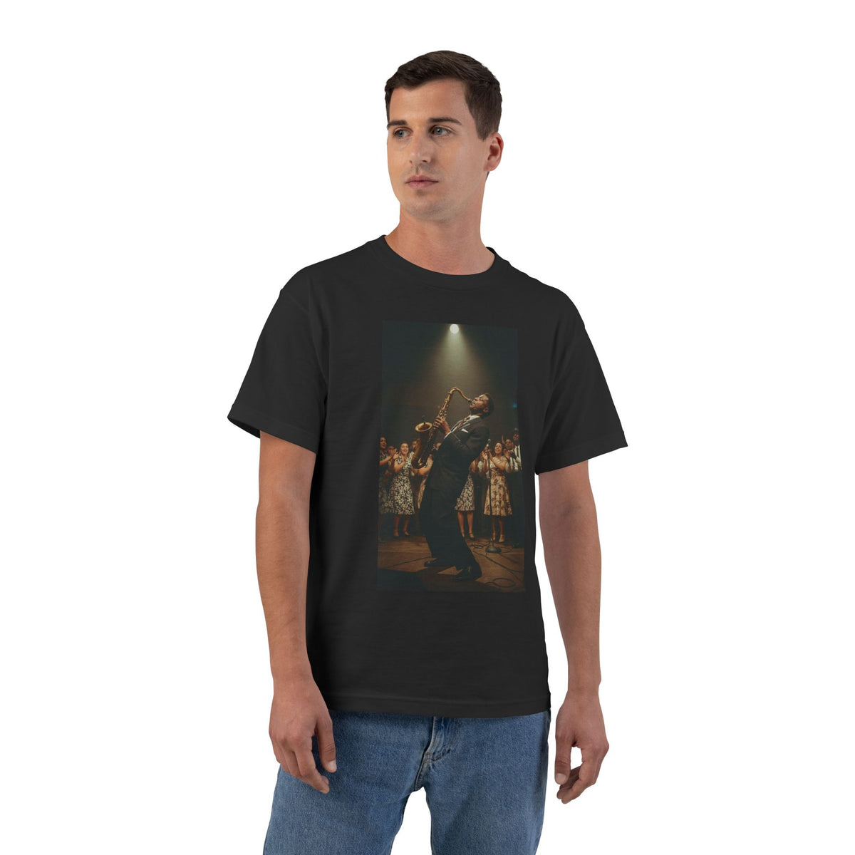 5x Season 2 Winner Retro Jazz Saxophone T-Shirt