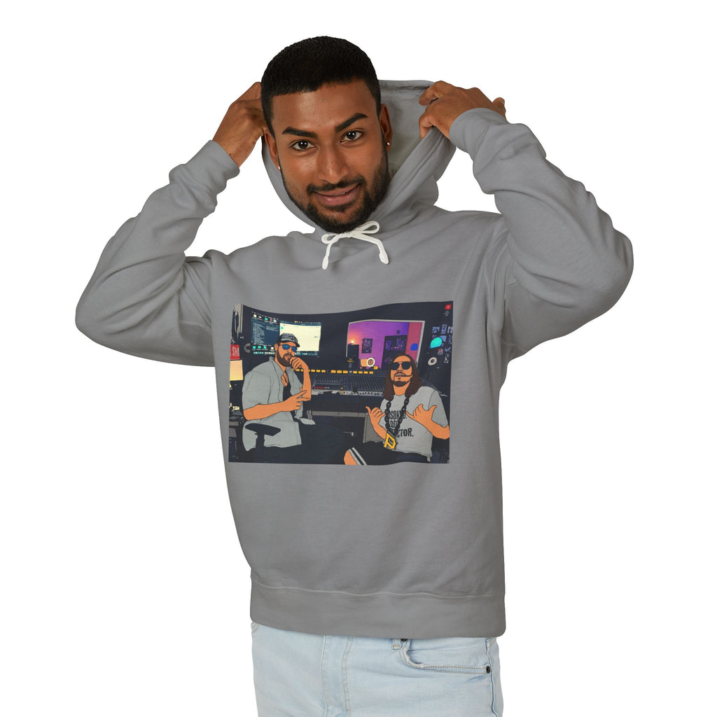 Studio - Ft El Brosco The Don & NoisyBoii Retro Movie Poster - Hoddie