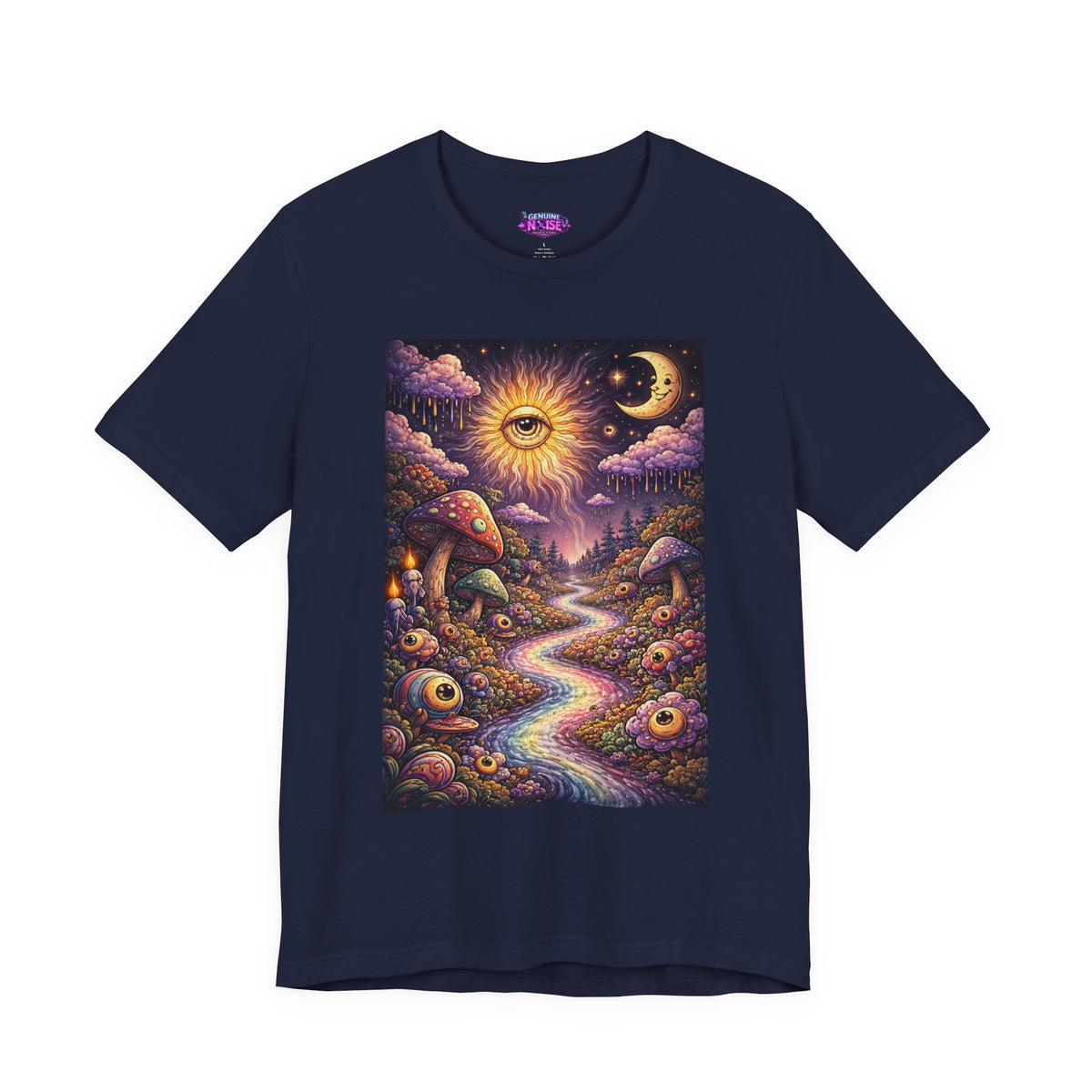 Psychedelic Sun & Moon Hoodie