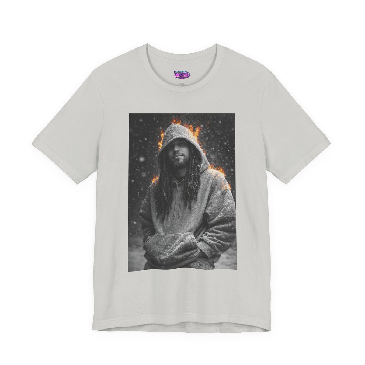 Hooded Portrait Tee — Ft. NoisyBoii
