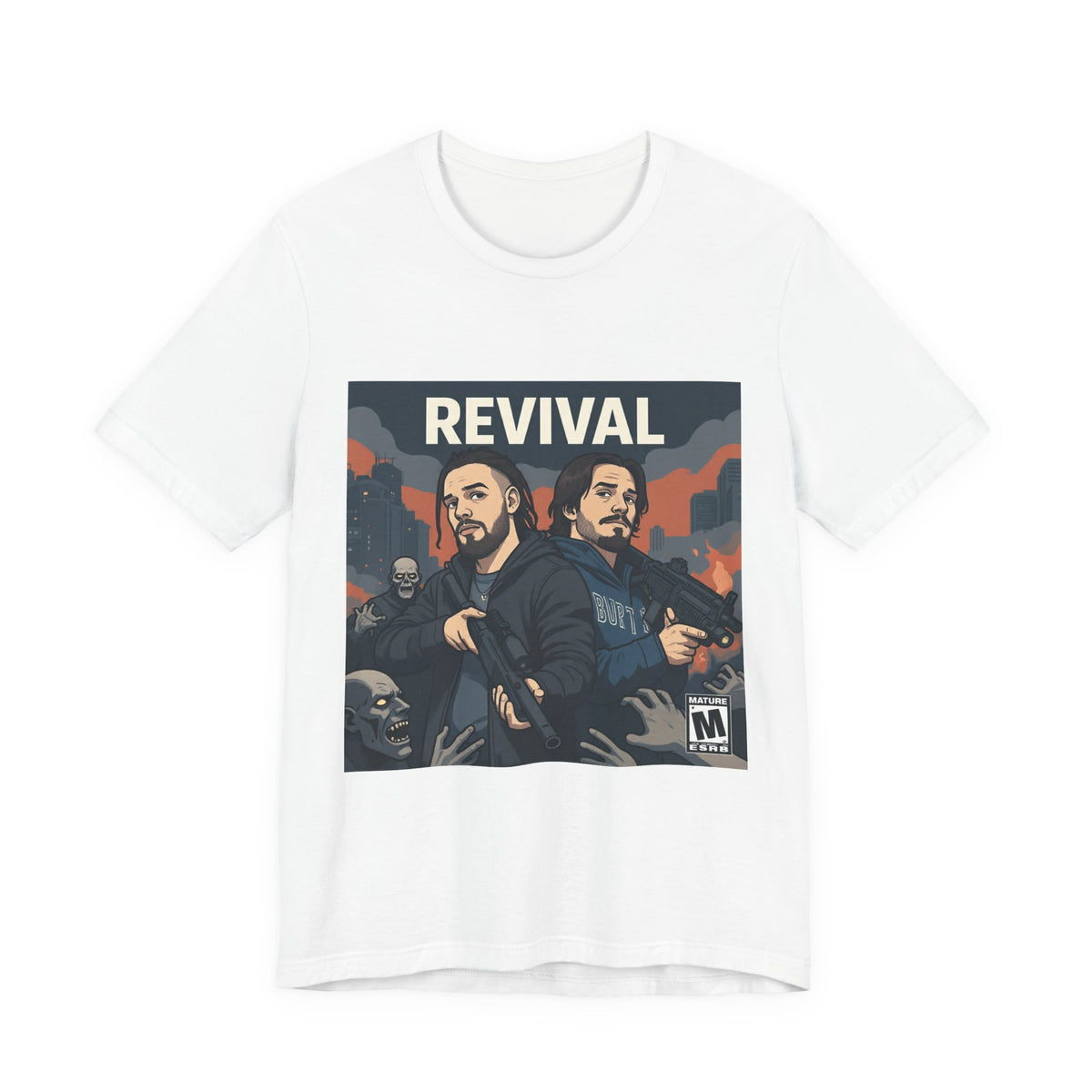 Revival- Ft El Brosco The Don & NoisyBoii Retro Movie Poster - T-Shirt