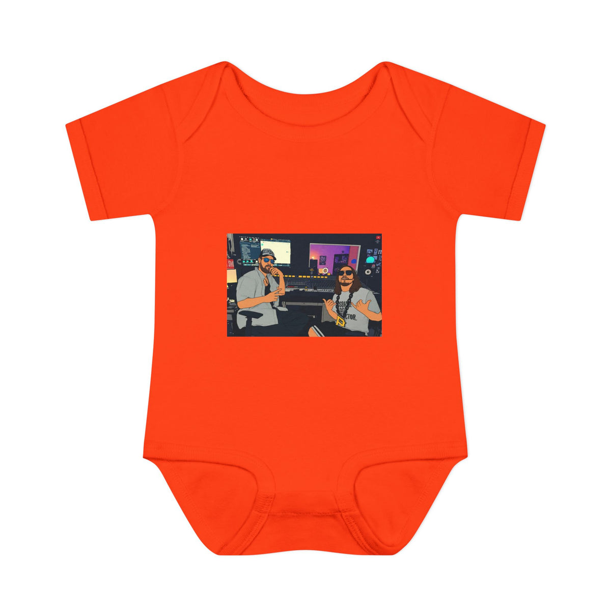 Music Studio Photo — Infant Rib One-Piece